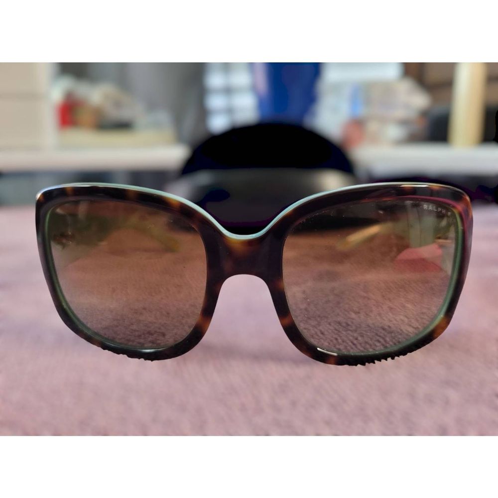 Ralph Lauren Tortoise Shell Sunglasses Includes Case